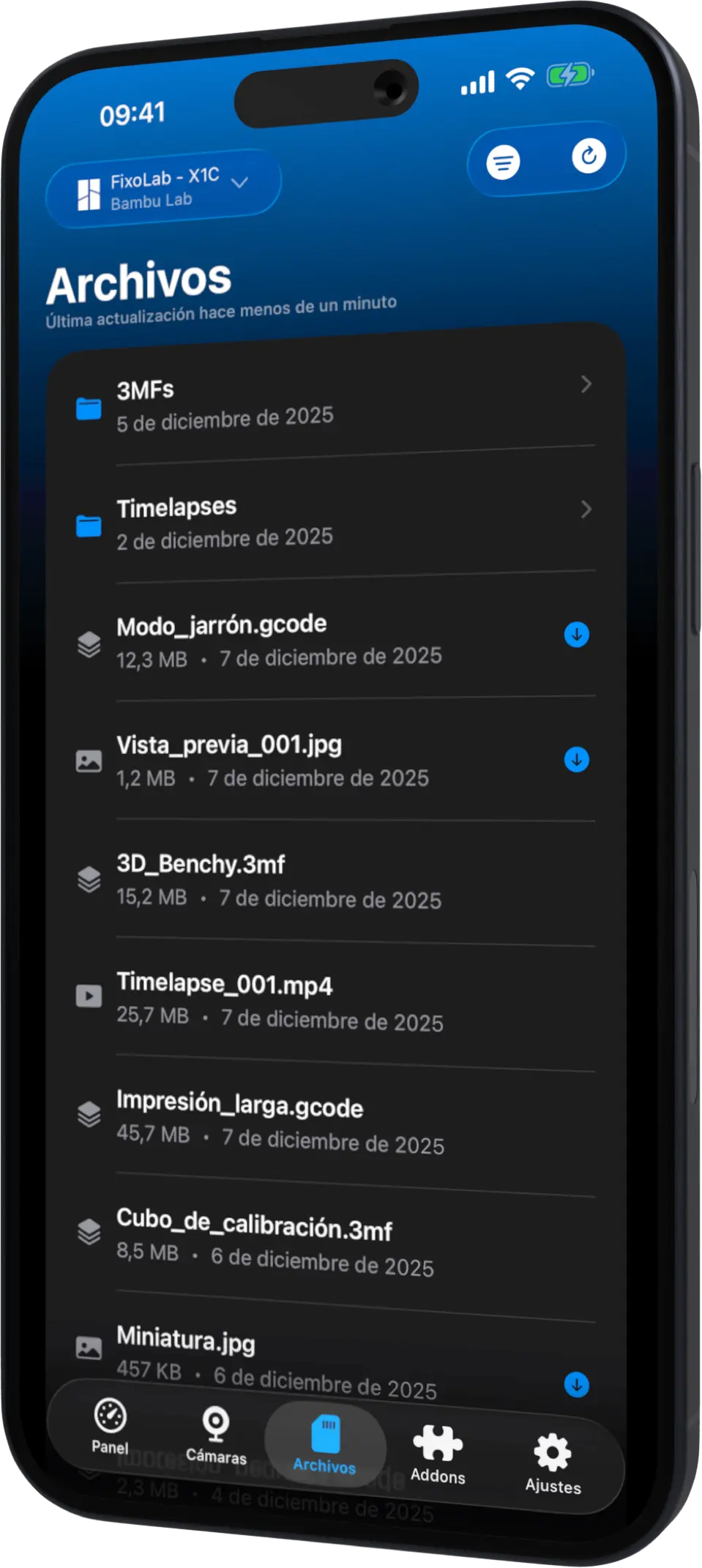 Printer Tools iPhone Stats ES