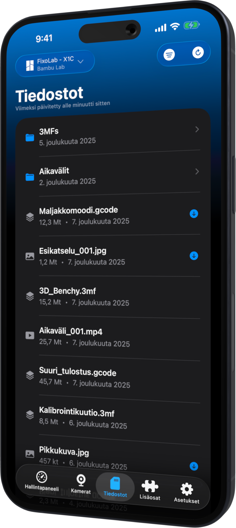 Printer Tools iPhone Stats FI