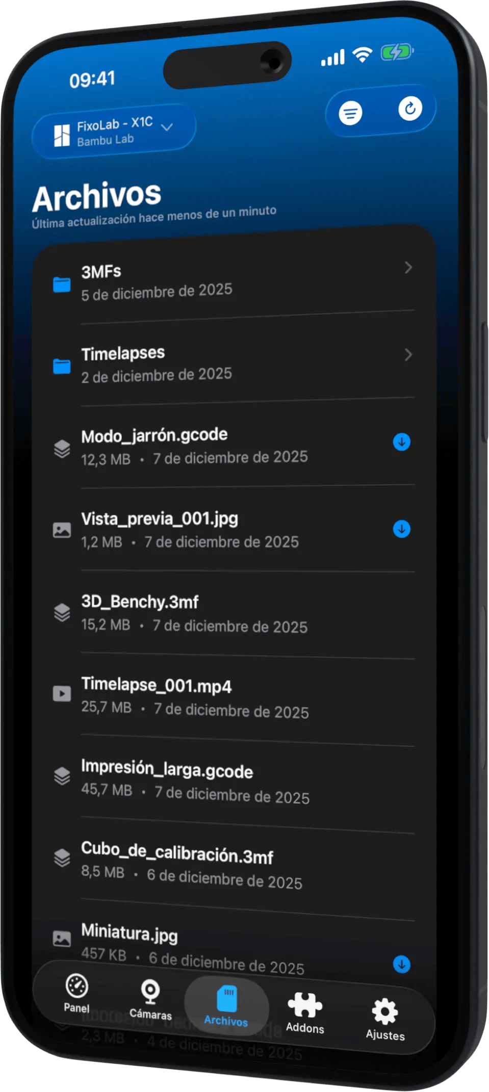 Printer Tools iPhone Stats ES