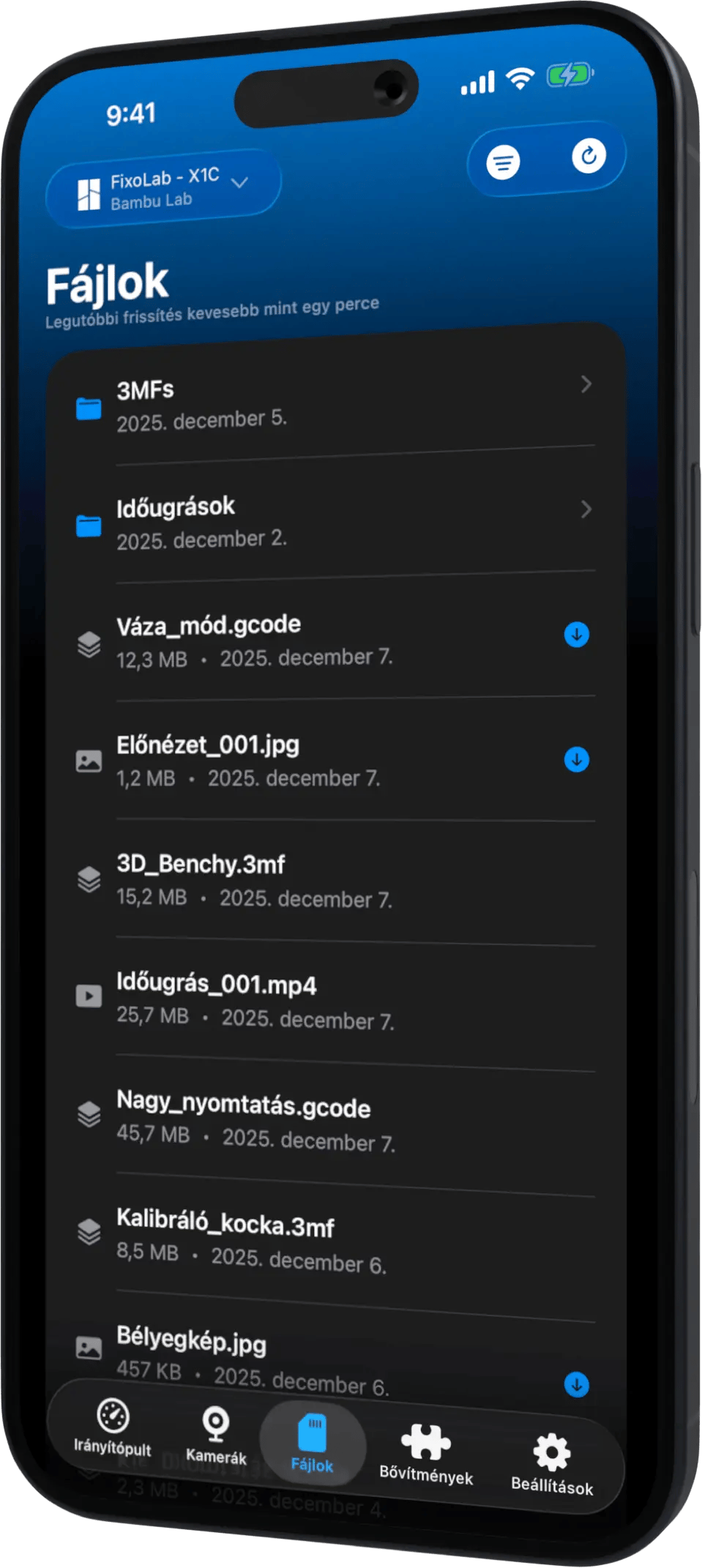 Printer Tools iPhone Stats HU