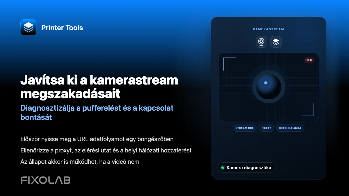 Javítsa ki a kamerastream megszakadásait (Diagnosztizálja a pufferelést és a kapcsolat bontását) Javítsa ki a kamerastream megszakadásait (Diagnosztizálja a pufferelést és a kapcsolat bontását)