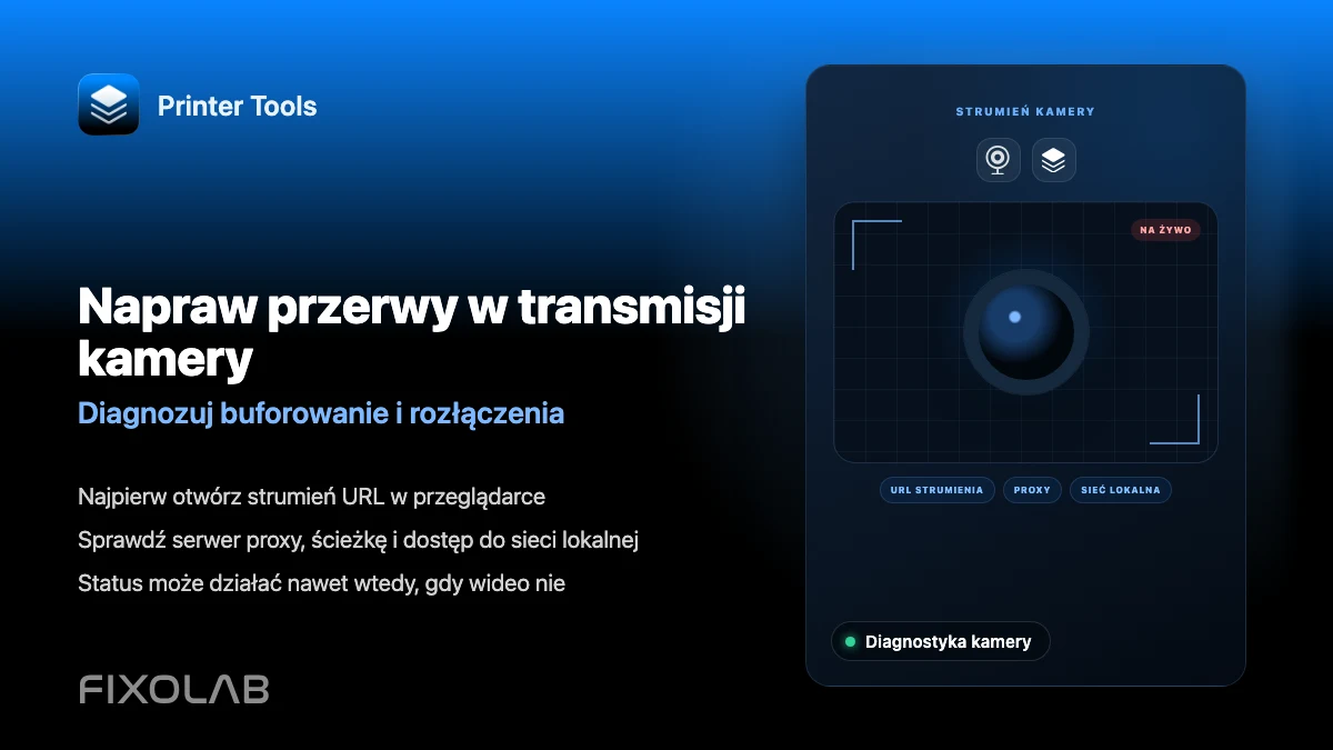 Napraw przerwy w transmisji kamery (Diagnozuj buforowanie i rozłączenia) Napraw przerwy w transmisji kamery (Diagnozuj buforowanie i rozłączenia)