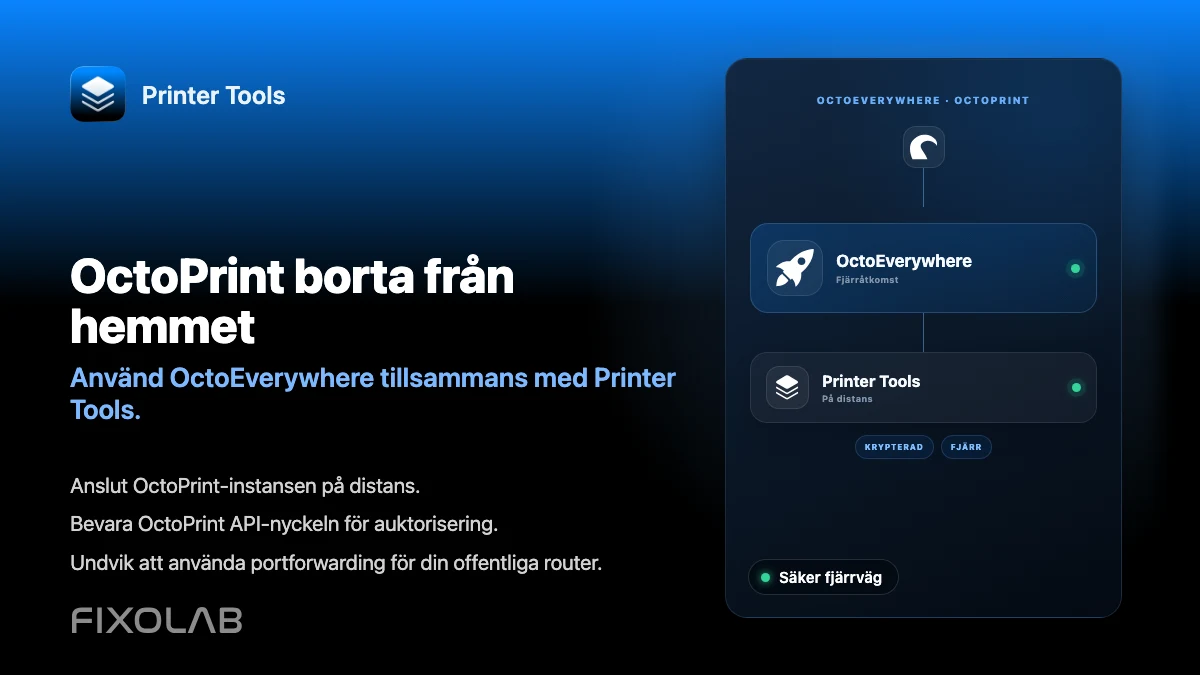 Så använder du OctoEverywhere med Printer Tools för fjärråtkomst till OctoPrint