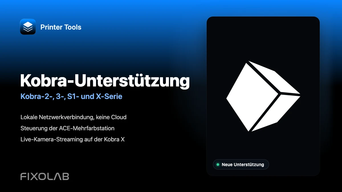 Anycubic-Kobra-Unterstützung kommt zu Printer Tools