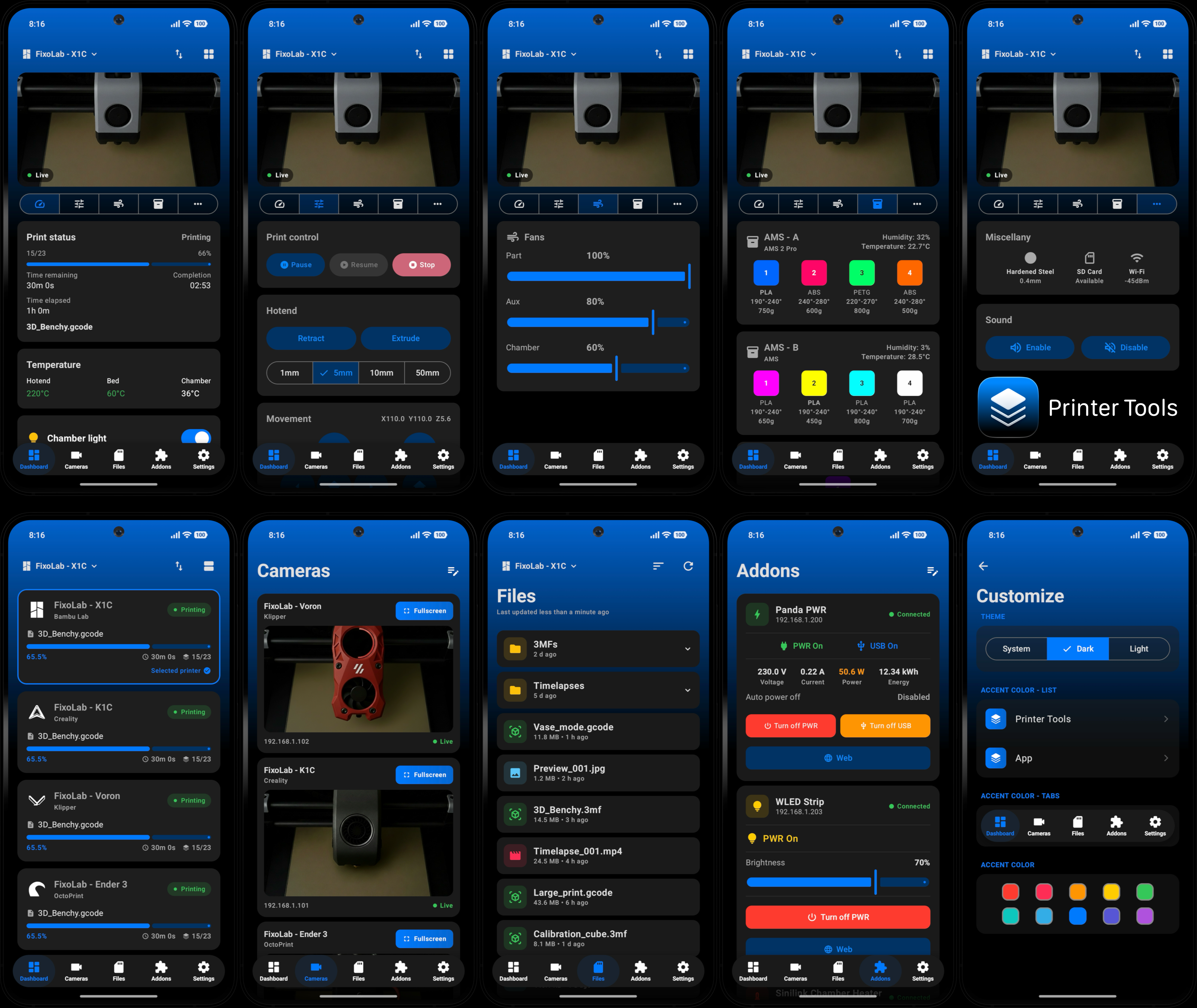 Printer Tools for Android 1.0: Your 3D printer dashboard arrives on Android